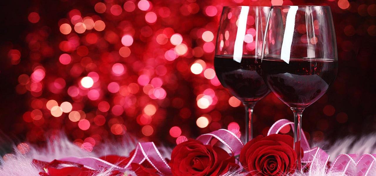 Valentines Day Wine Glasses