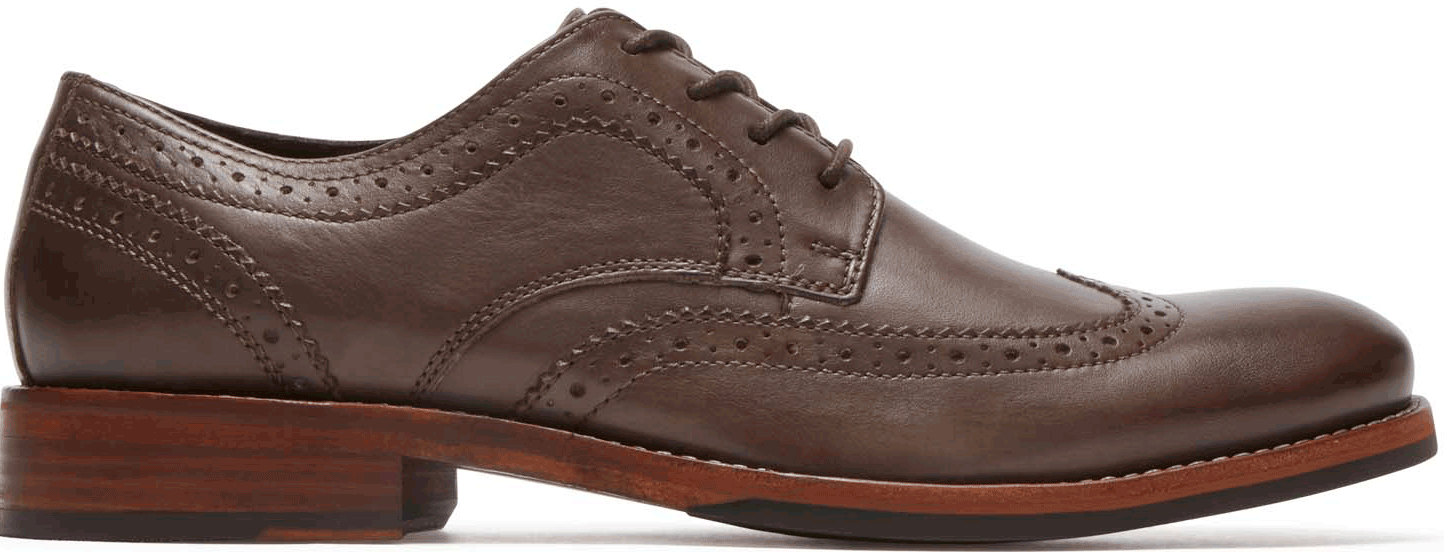 Wyat Wing Full Brogue Oxford Shoes